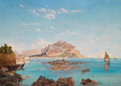 View of Palermo with Monte Pellegrino by Unknown